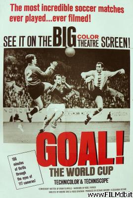 Cartel de la pelicula Goal! - coppa del mondo 1966