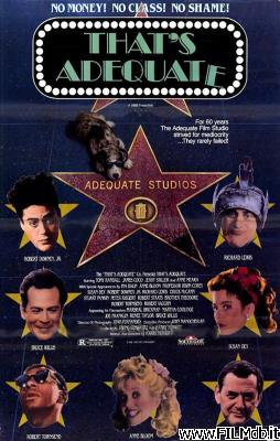 Affiche de film That's Adequate