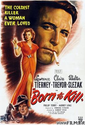 Affiche de film Né pour tuer