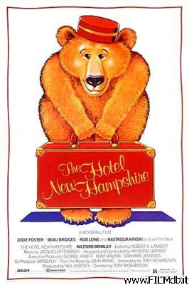 Affiche de film hotel new hampshire