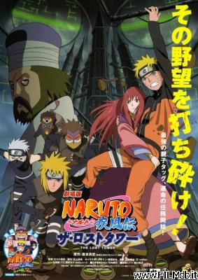 poster Affiche de film naruto shippuden il film: la torre perduta