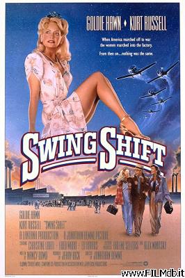 Cartel de la pelicula swing shift - tempo di swing