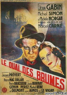 Affiche de film Le quai des brumes