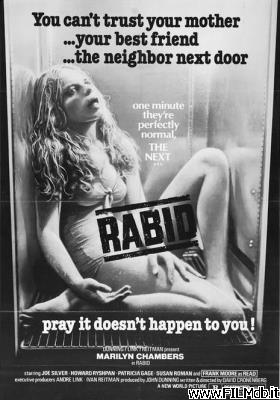 Affiche de film rabid