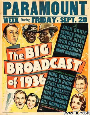 Poster of movie The Big Broadcast of 1936