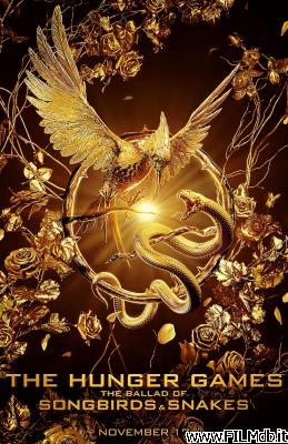 poster Locandina del film Hunger Games - La ballata dell'usignolo e del serpente