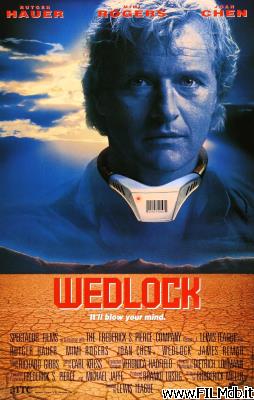 Affiche de film Wedlock - Les Prisonniers du futur