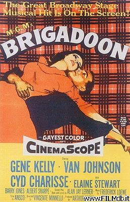 Cartel de la pelicula brigadoon