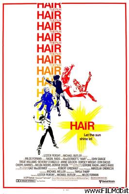 Cartel de la pelicula hair