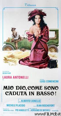 Locandina del film mio dio, come sono caduta in basso!