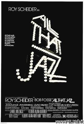 Cartel de la pelicula All That Jazz (Empieza el espectáculo)