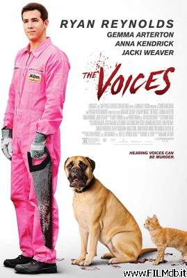Poster of movie the voices