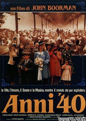 poster Locandina del film anni 1940