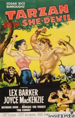 Poster of movie Tarzan and the She-Devil