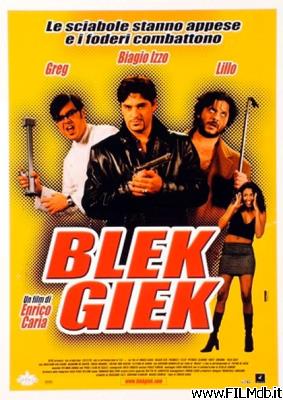 Locandina del film Blek Giek
