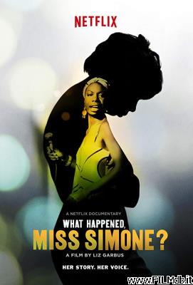 Locandina del film what happened, miss simone?