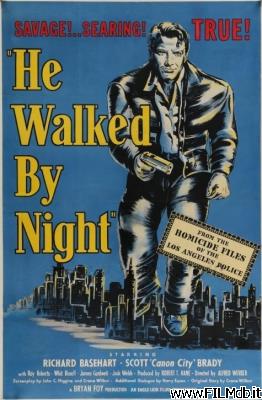 Poster of movie he walked by night