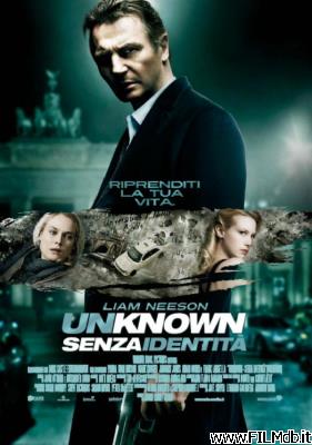 Cartel de la pelicula unknown - senza identità