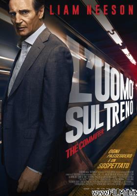 poster Locandina del film l'uomo sul treno - the commuter