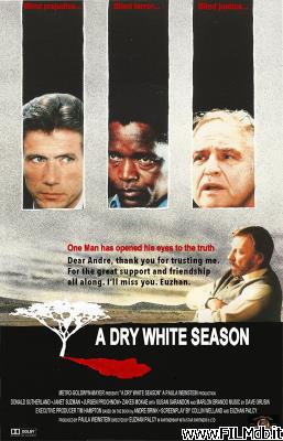 Affiche de film Un'arida stagione bianca