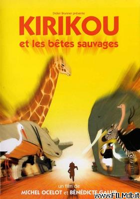 Affiche de film Kirikou et les bêtes sauvages