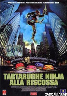 poster Locandina del film tartarughe ninja alla riscossa