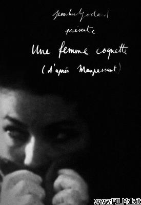 Affiche de film Une femme coquette [corto]