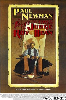 Affiche de film the life and times of judge roy bean