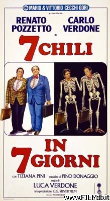 poster Locandina del film 7 chili in 7 giorni
