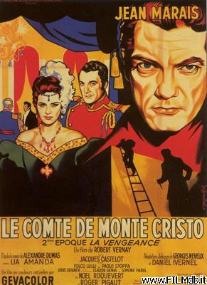 Affiche de film Le comte de Monte-Cristo
