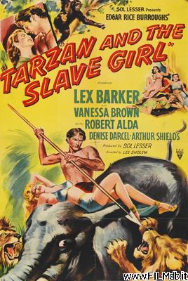 Affiche de film Tarzan et la belle esclave
