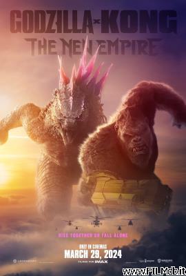 poster Cartel de la pelicula Godzilla y Kong: El nuevo imperio