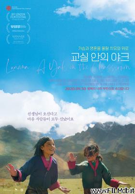 poster Cartel de la pelicula Lunana: il villaggio alla fine del mondo