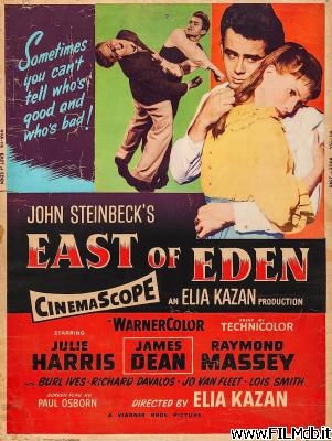 Affiche de film À l'est d'Eden