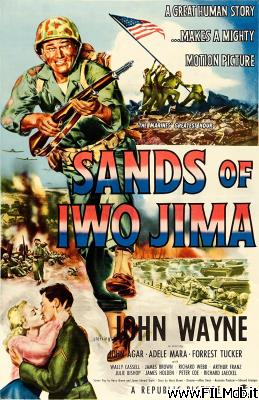 Poster of movie Sands of Iwo Jima
