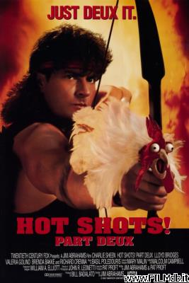 Cartel de la pelicula hot shots! 2