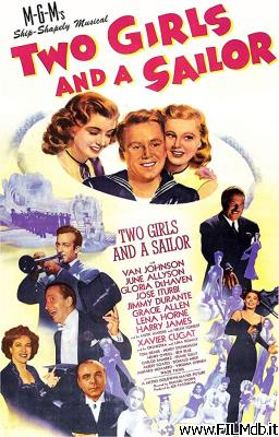 Poster of movie two girls and a sailor