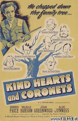 Poster of movie Kind Hearts and Coronets