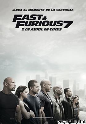 Affiche de film Fast and Furious 7