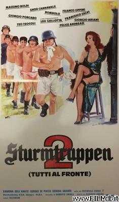 Cartel de la pelicula sturmtruppen 2 - tutti al fronte