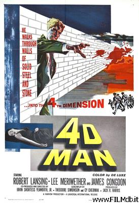 poster Cartel de la pelicula delitto in quarta dimensione
