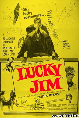 Cartel de la pelicula Lucky Jim