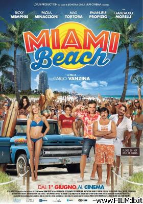 poster Cartel de la pelicula miami beach