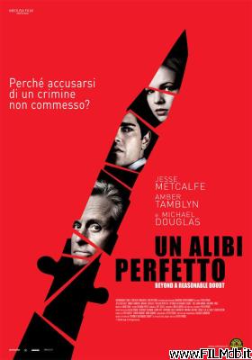poster Affiche de film un alibi perfetto