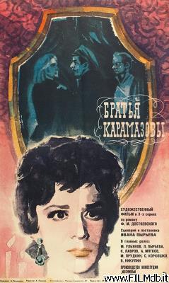 poster Locandina del film I fratelli Karamazov