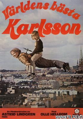 Cartel de la pelicula Världens bästa Karlsson