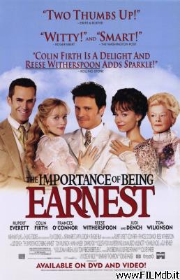 Affiche de film The Importance of Being Earnest