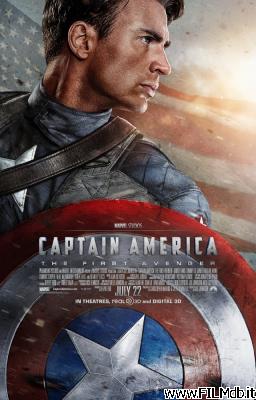 poster Locandina del film captain america - il primo vendicatore