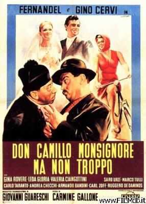 Affiche de film Don Camillo... Monseigneur!