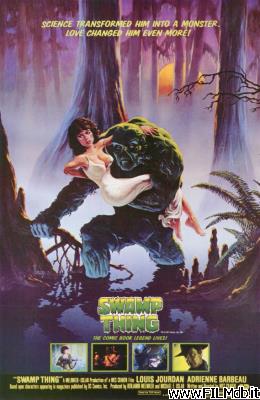 Poster of movie swamp thing